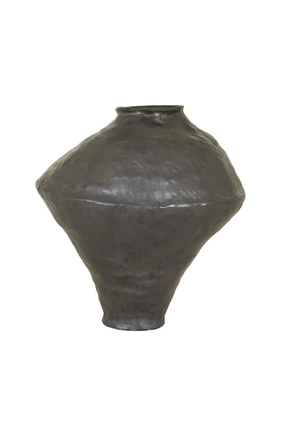 luna vase black