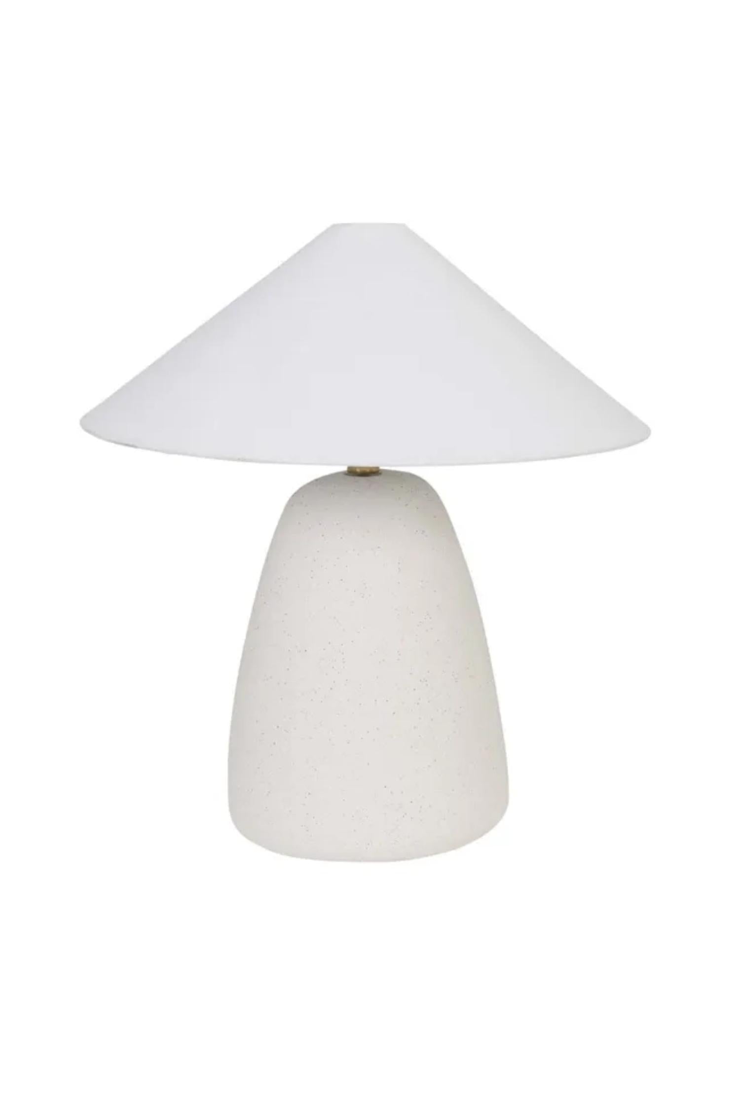 pebble lamp white/ivory
