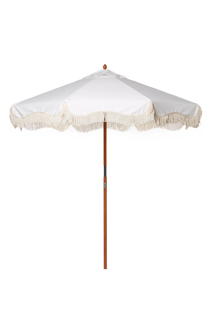 market umbrella antique white