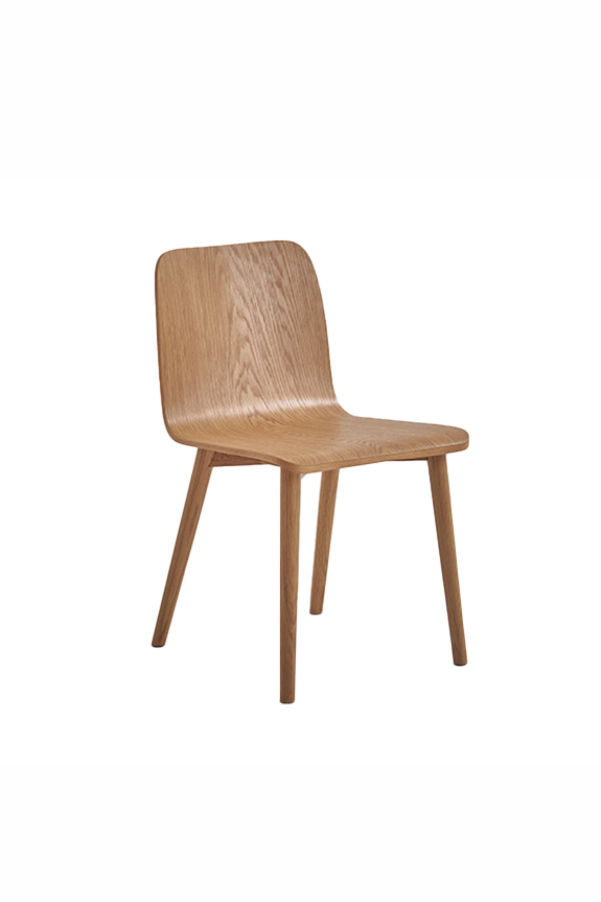 amity dining chair blonde oak
