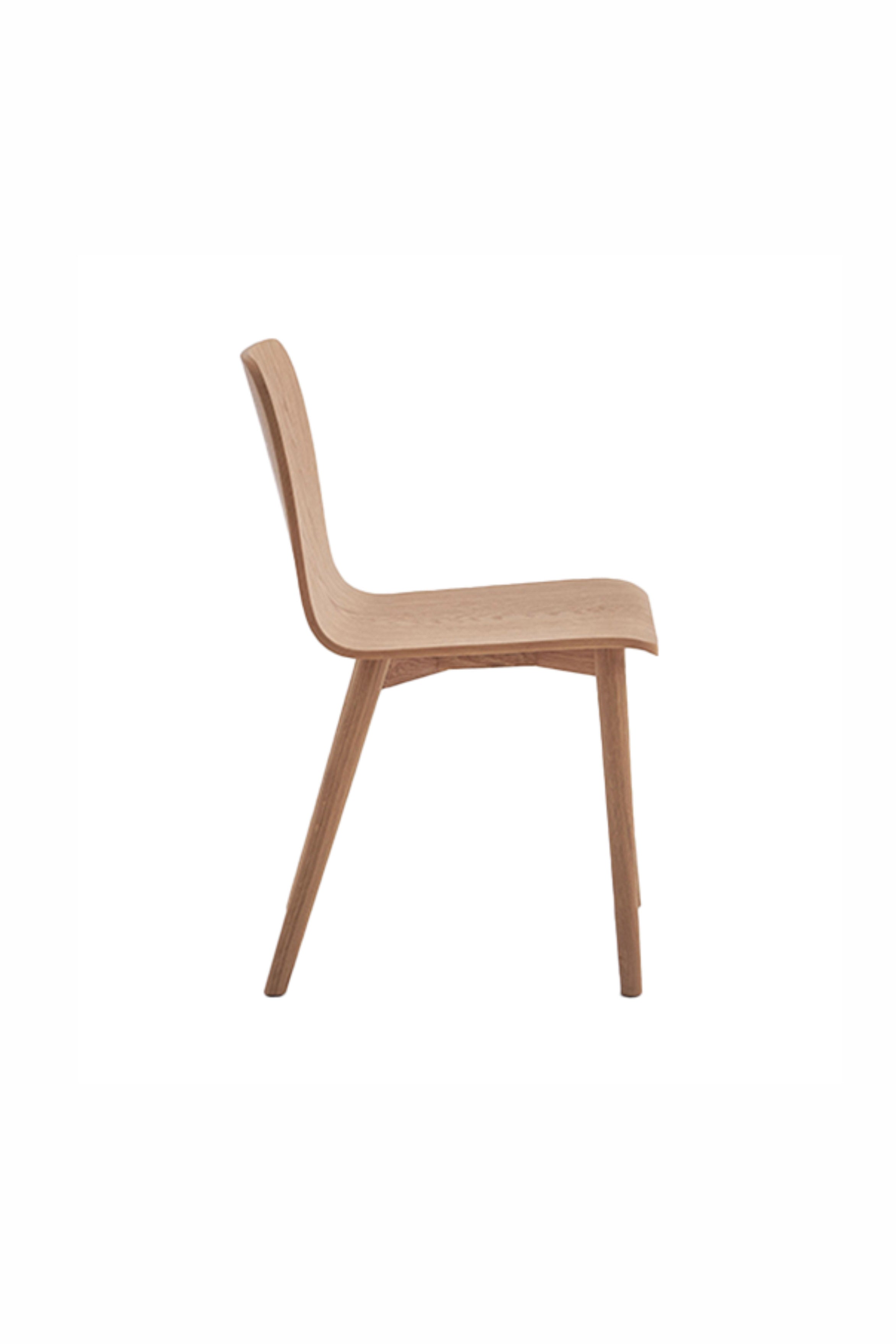 amity dining chair blonde oak