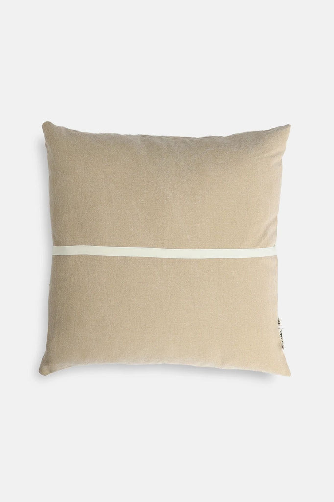 wanderful square cushion cover hessian