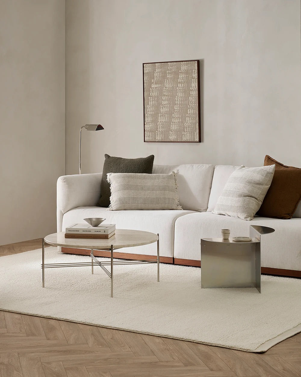 beaumont cushion cover square natural