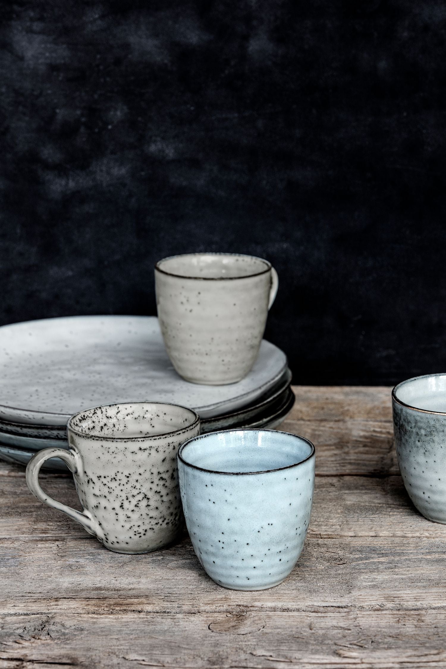 rustique mug set/4