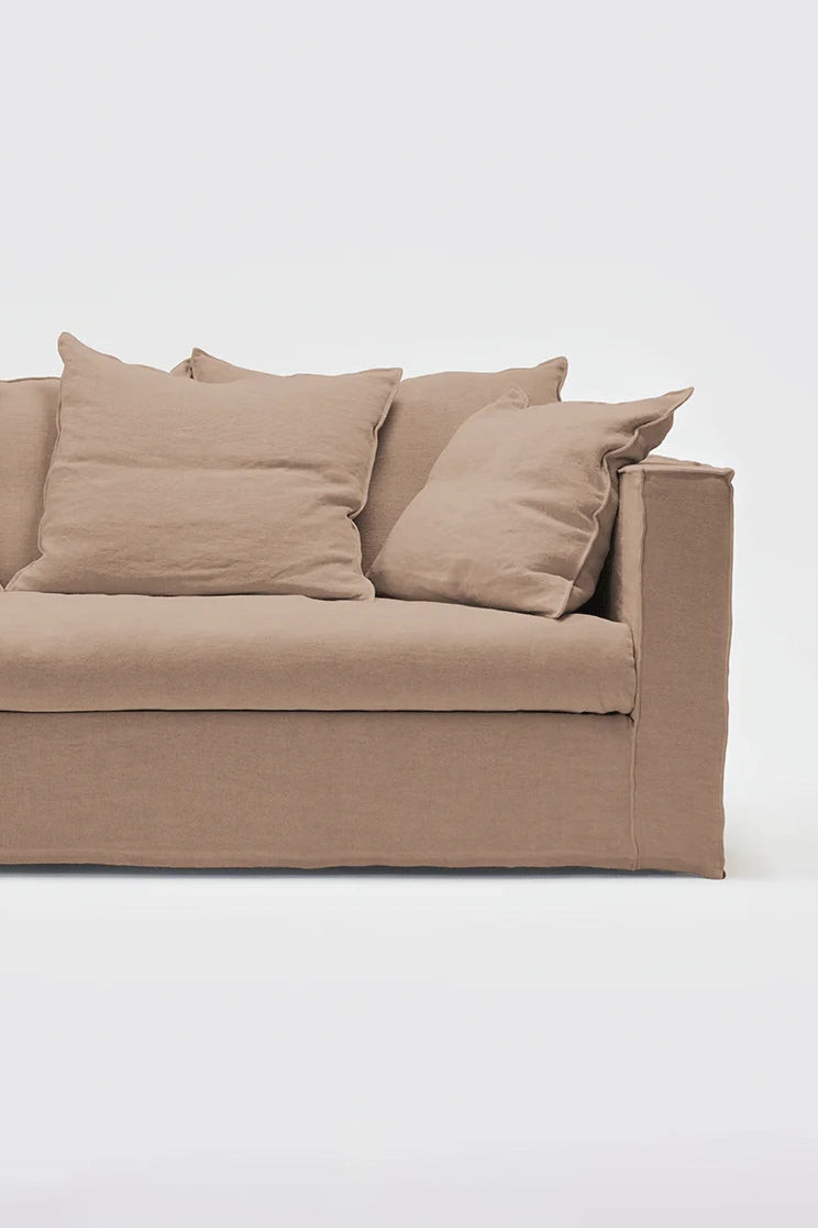 heirloom sofa 3 seater cinnamon