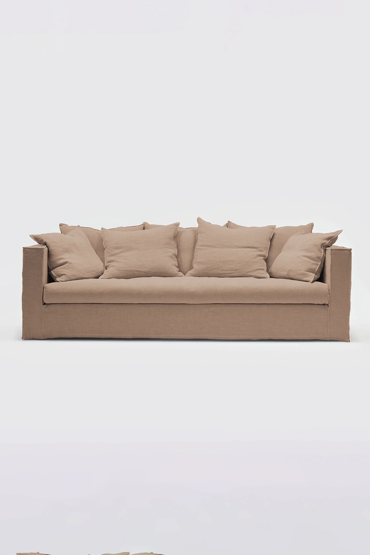 heirloom sofa 3 seater cinnamon