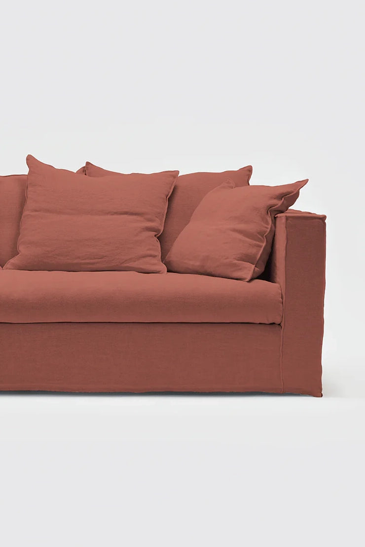 heirloom sofa 3 seater ochre