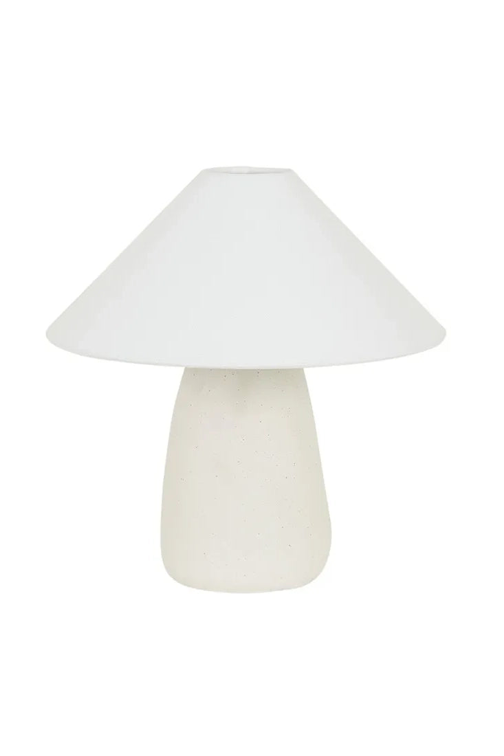 pebble lamp sand