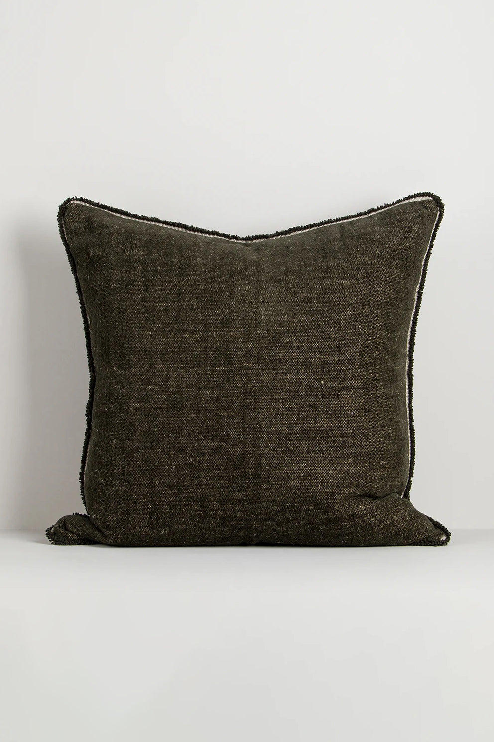 sutton cushion cover olive square