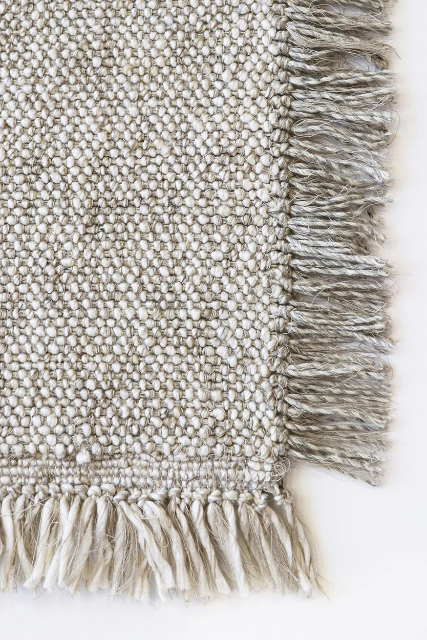 ulster rug white/natural