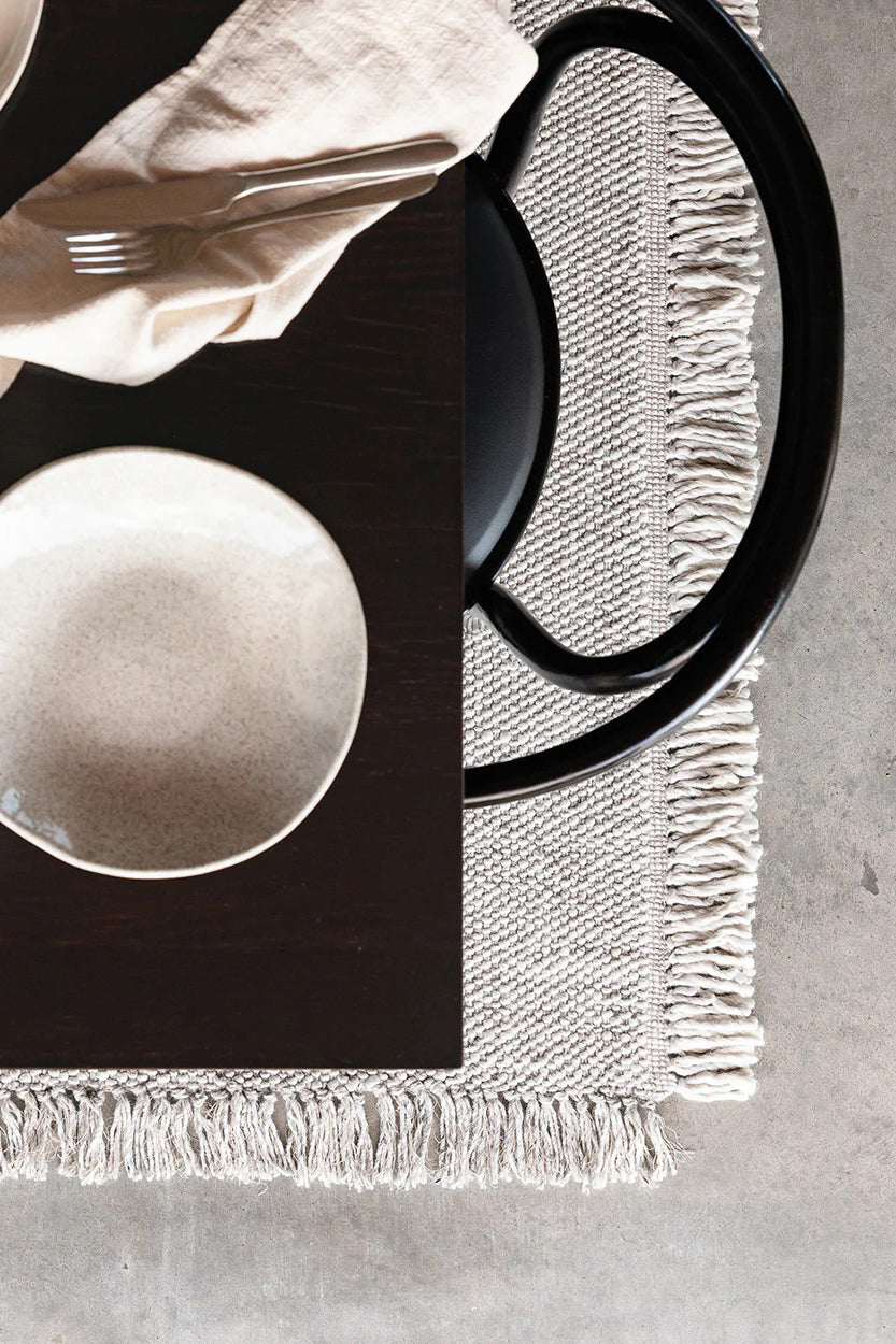 ulster rug white/natural