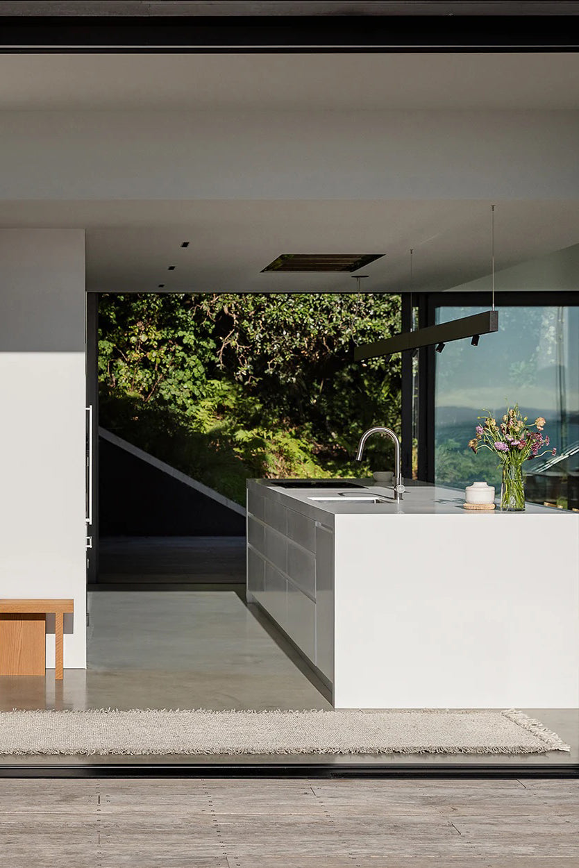 ulster floor runner white/natural