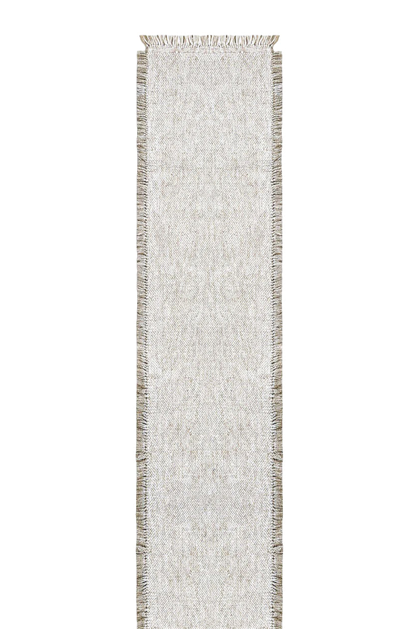 ulster floor runner white/natural