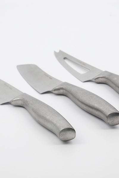 fromage cheese knives set/3 stainless