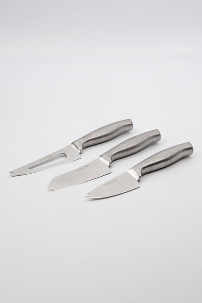 fromage cheese knives set/3 stainless