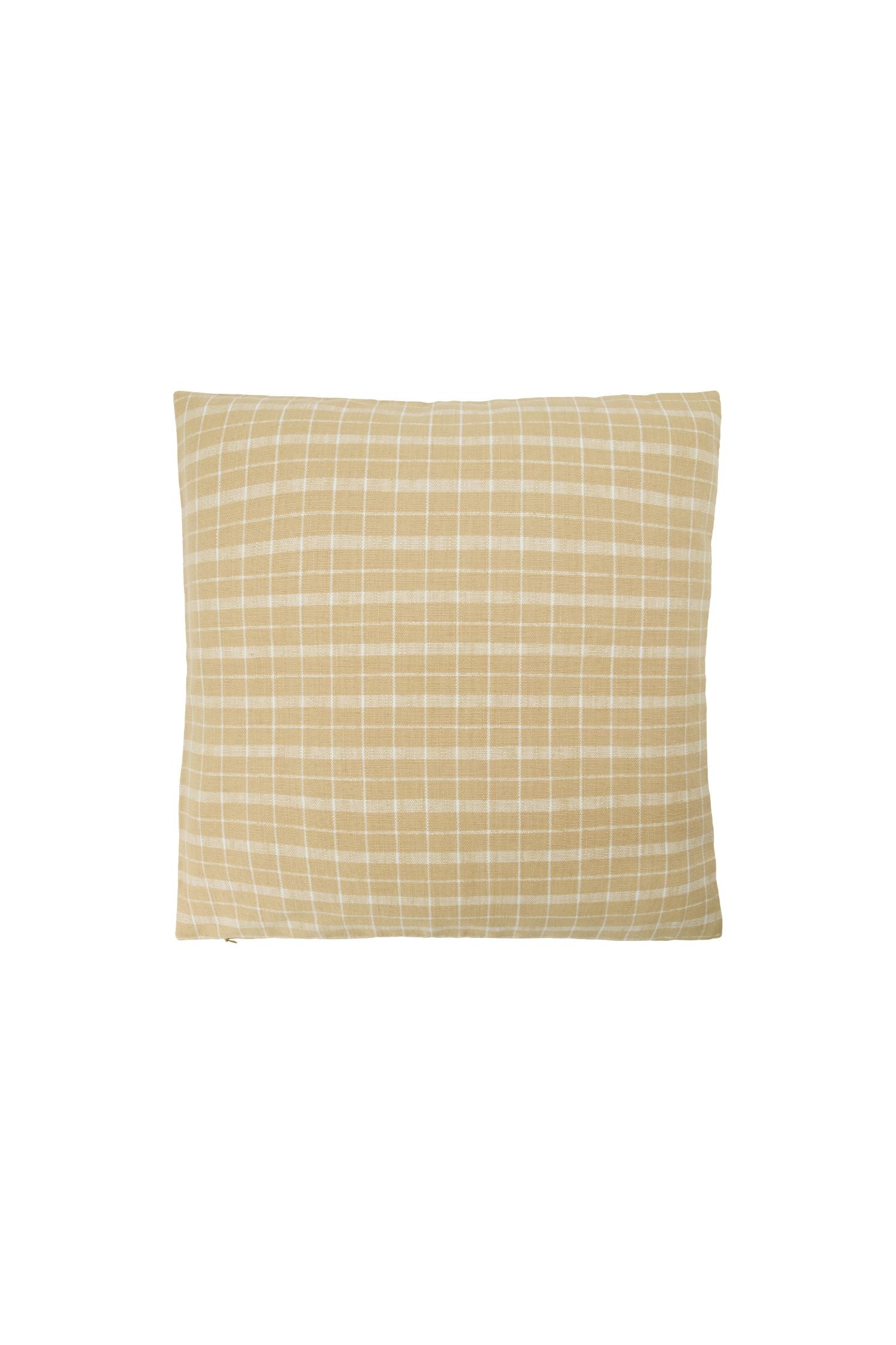 thame cushion cover sand check