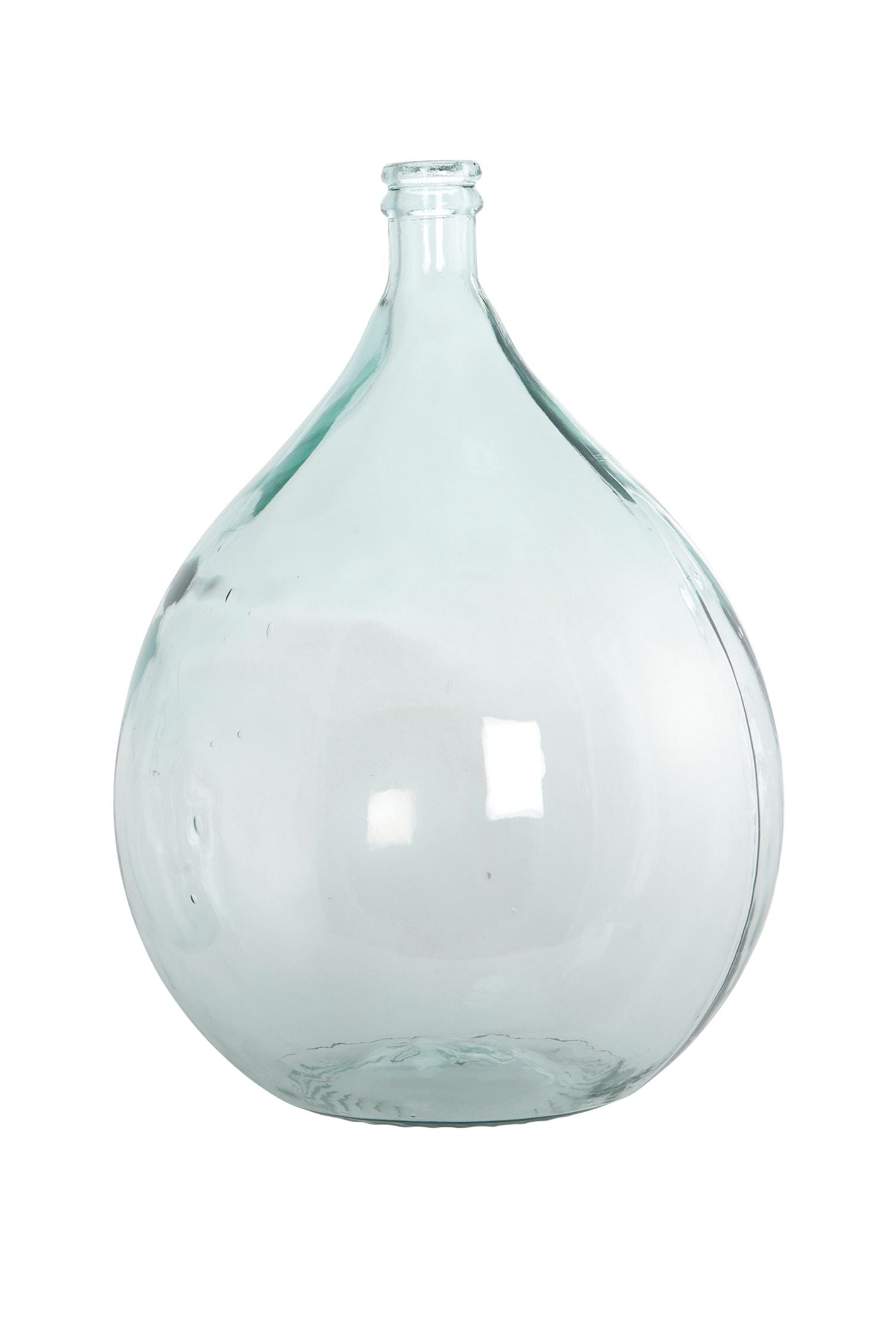 bottle vase large clear