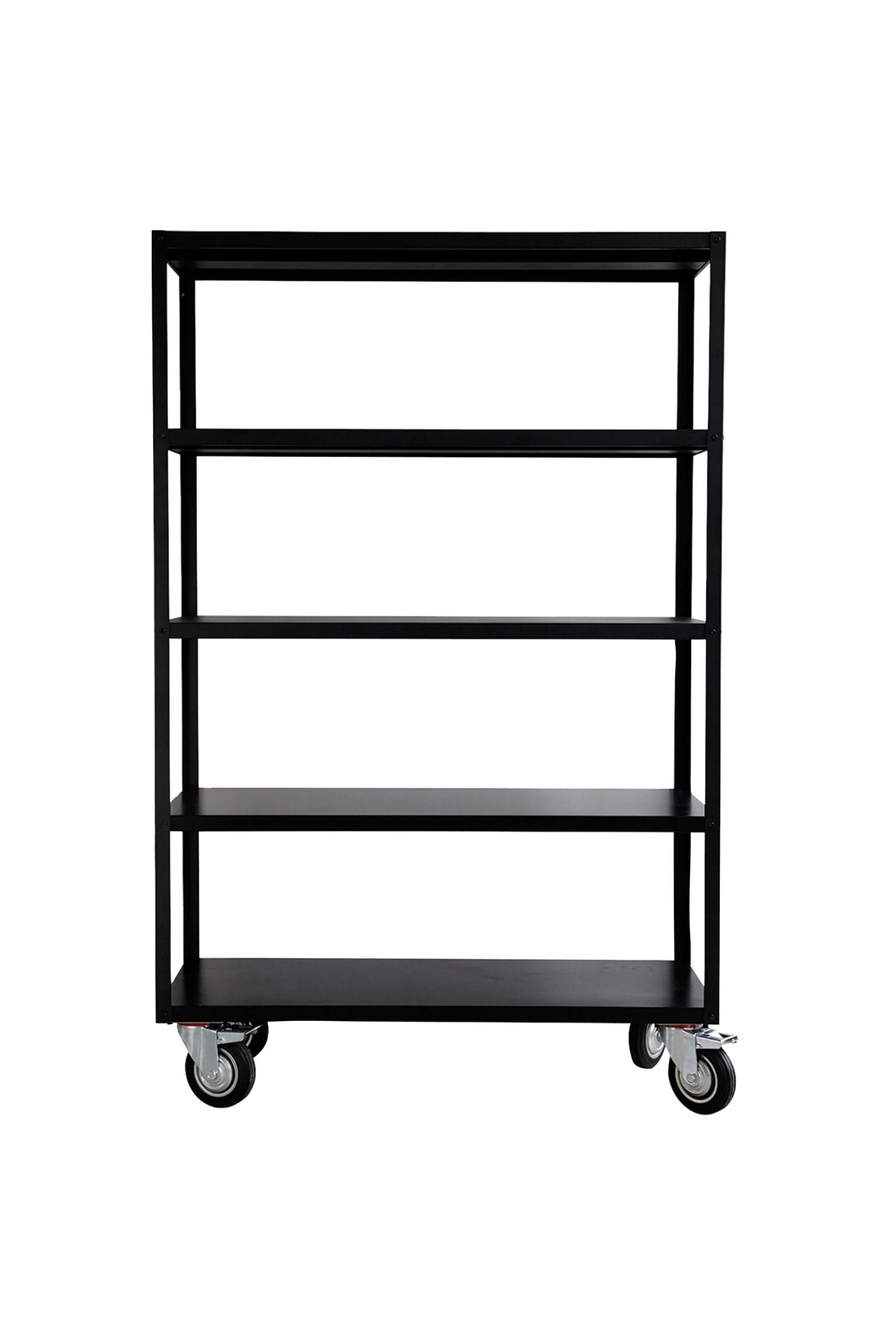 shelving unit black