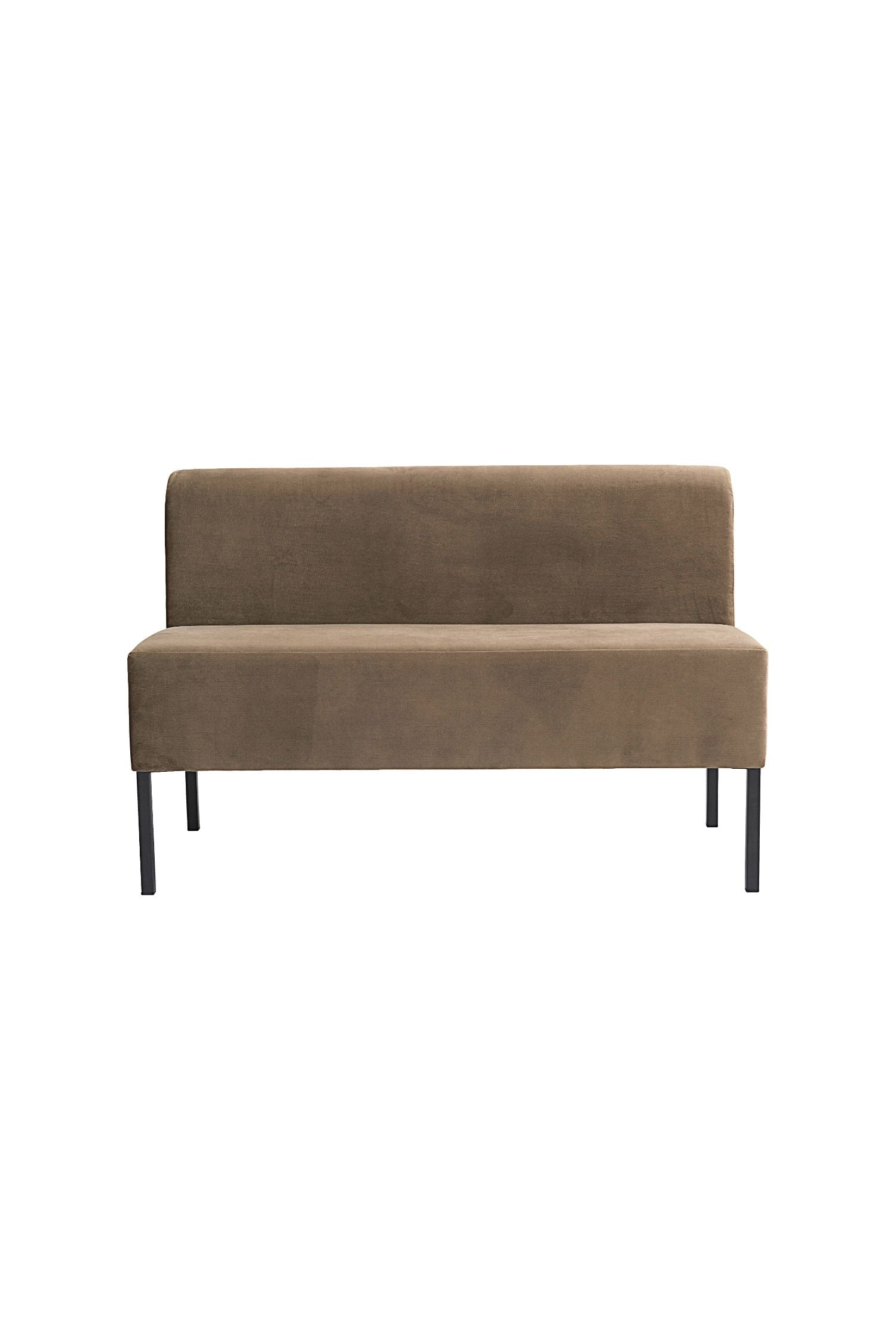 banquette sofa 2 seater sand