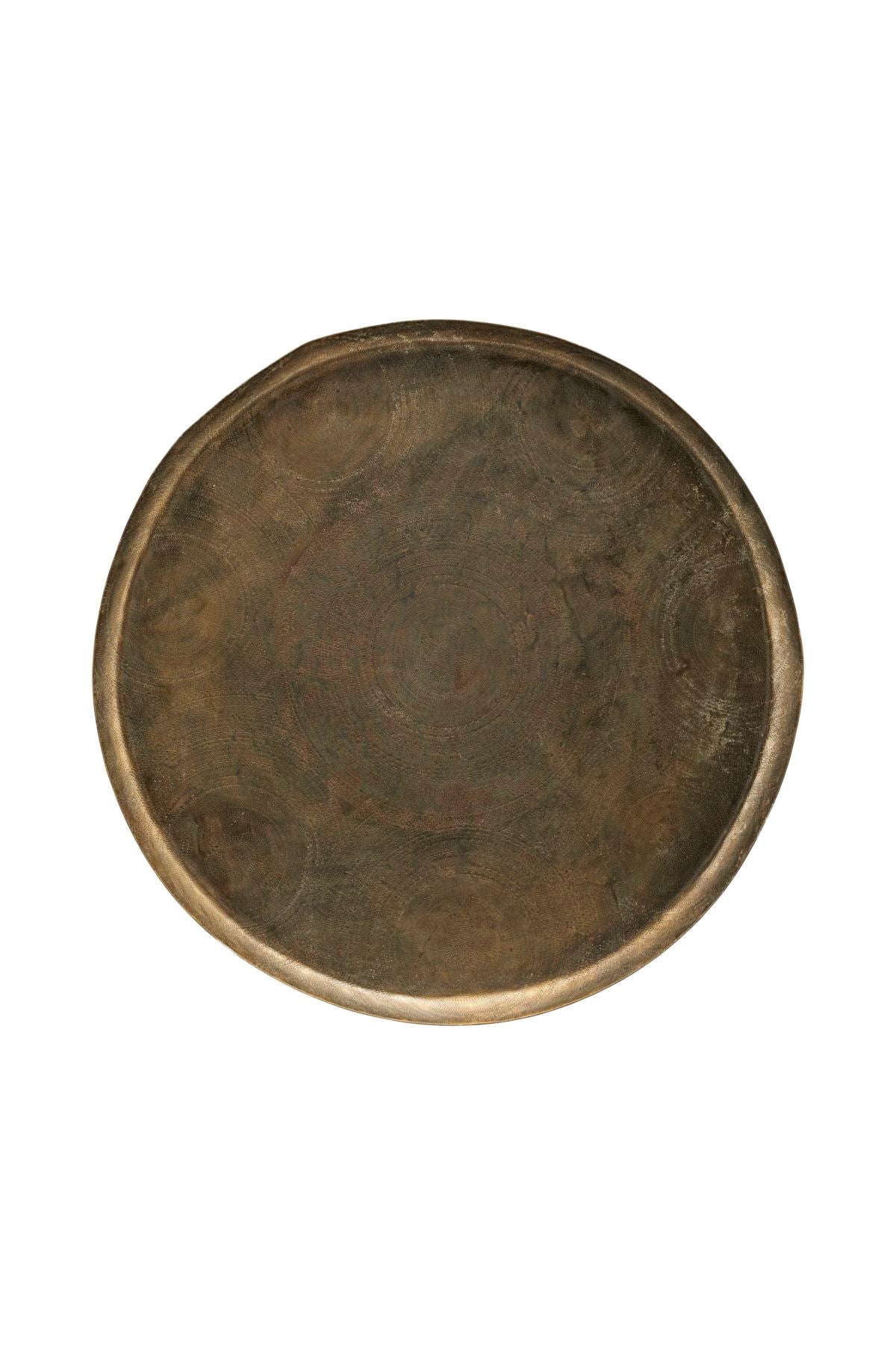 jhansi tray antique brass 80cm