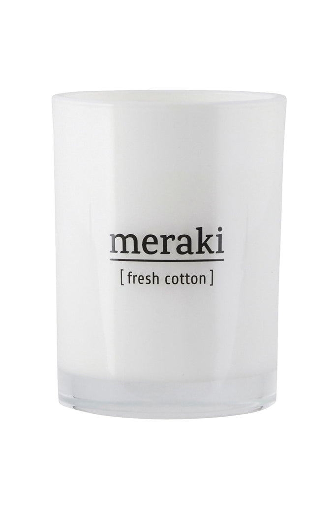 scented candle fresh cotton