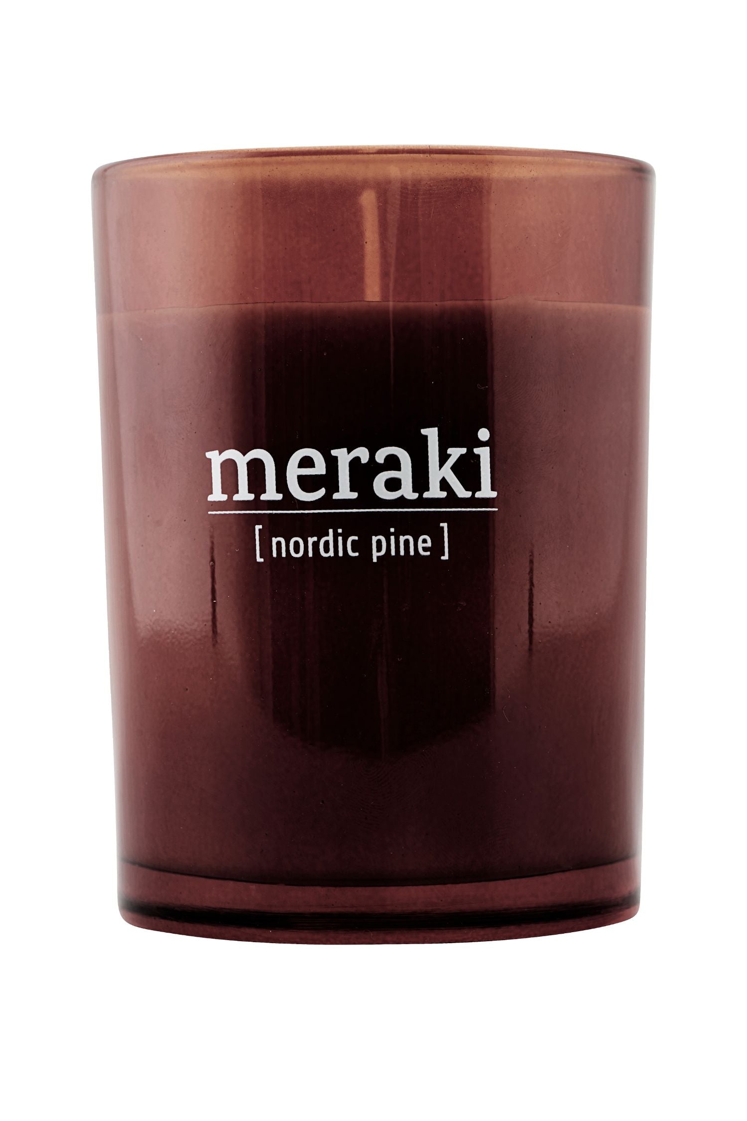 scented candle nordic pine