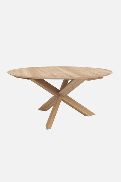 cirque table french oak