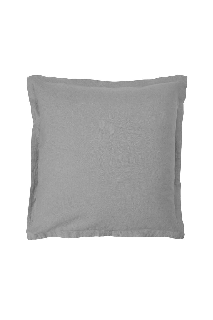 linen euro pillowcase rock