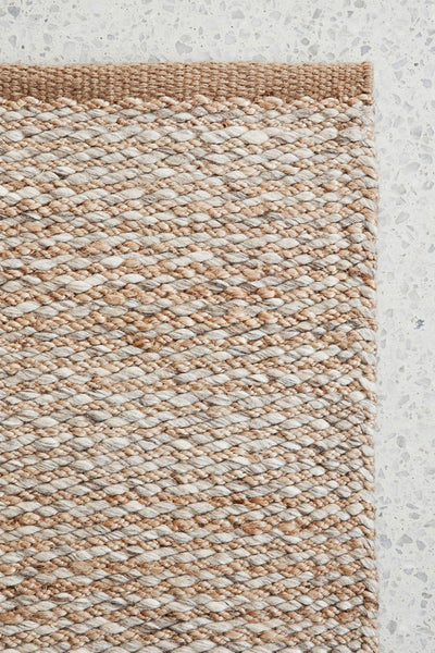 kalahari rug  natural/pumice