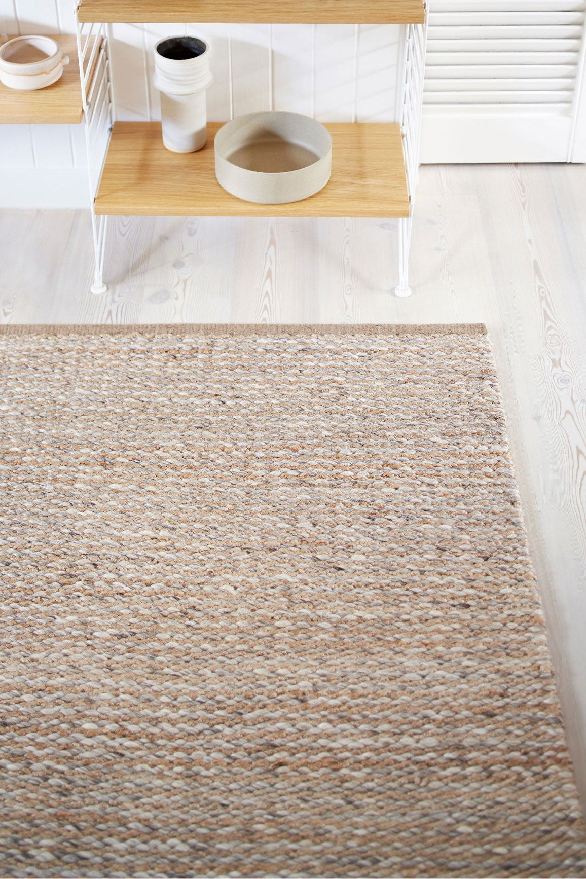kalahari rug natural/pumice