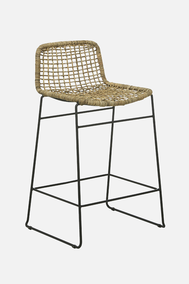 otto bar stool grey wash