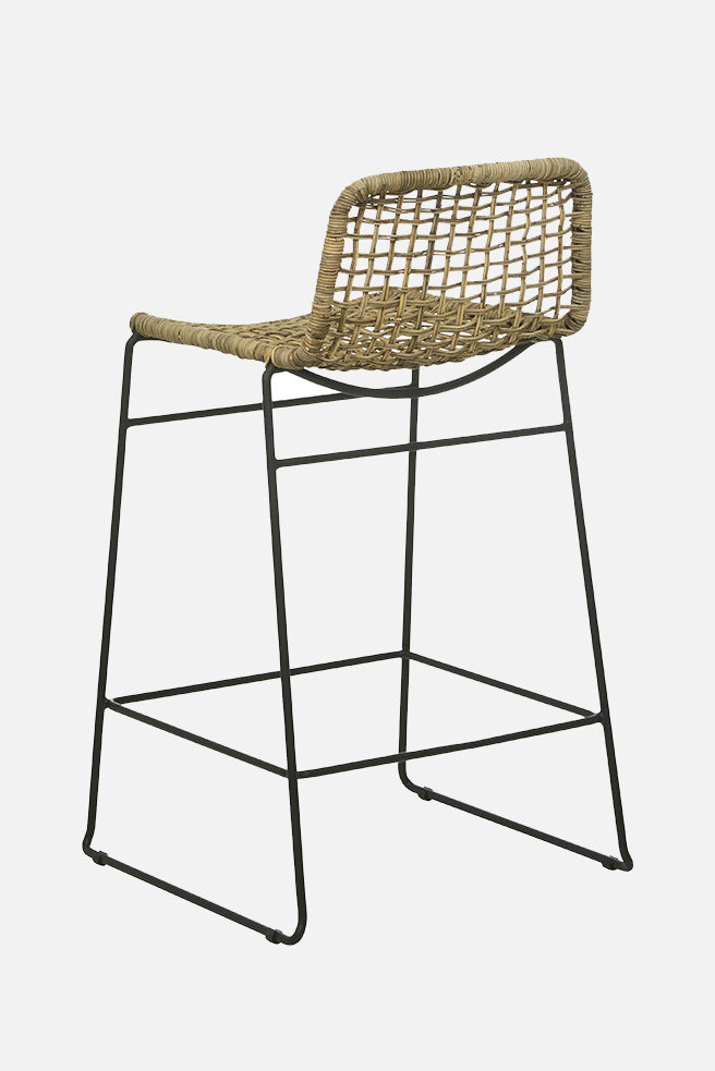 otto bar stool grey wash