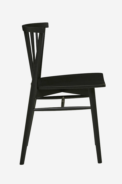 tove spindleback dining chair ebony