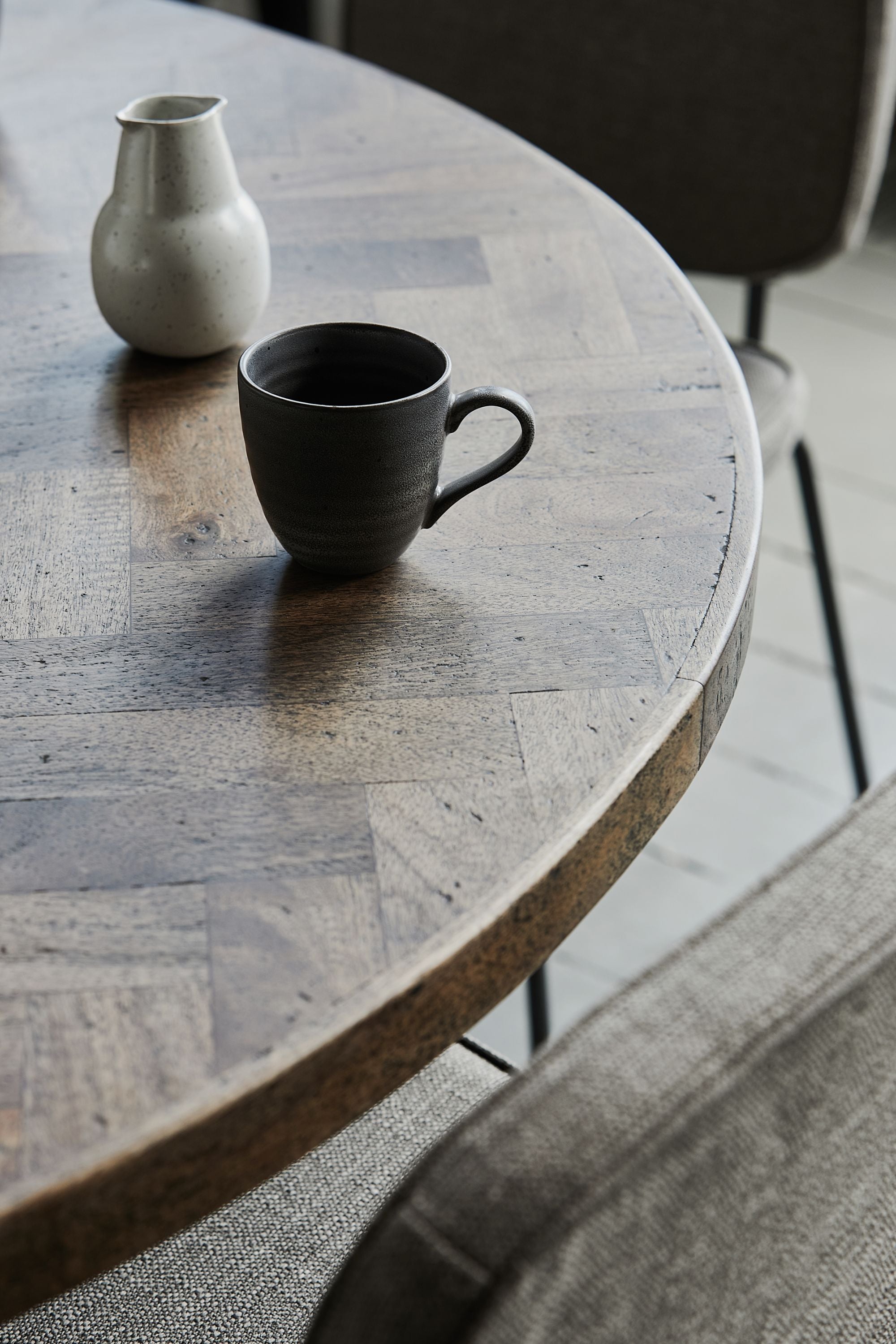 kant parquet dining table 140cm