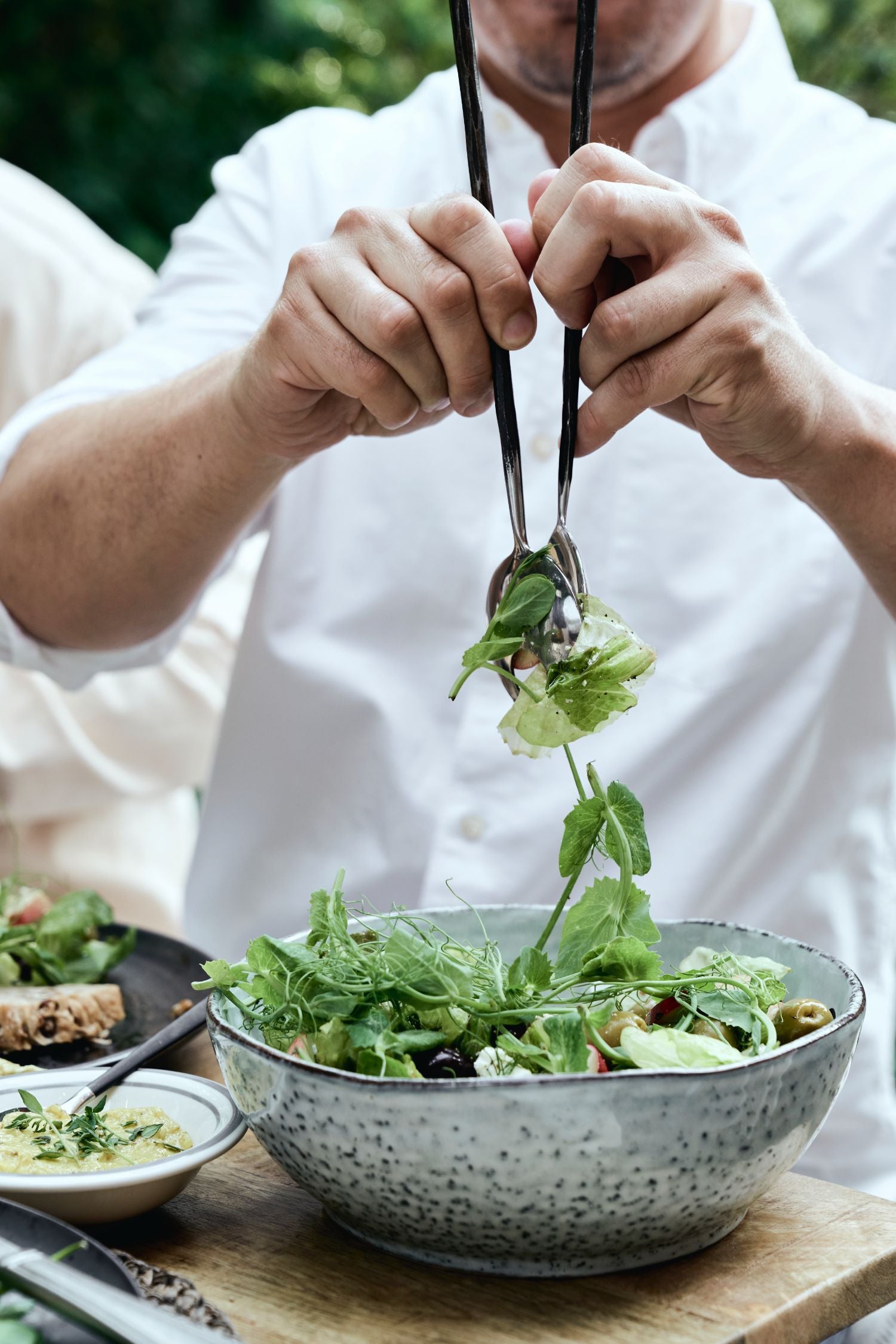style salad servers